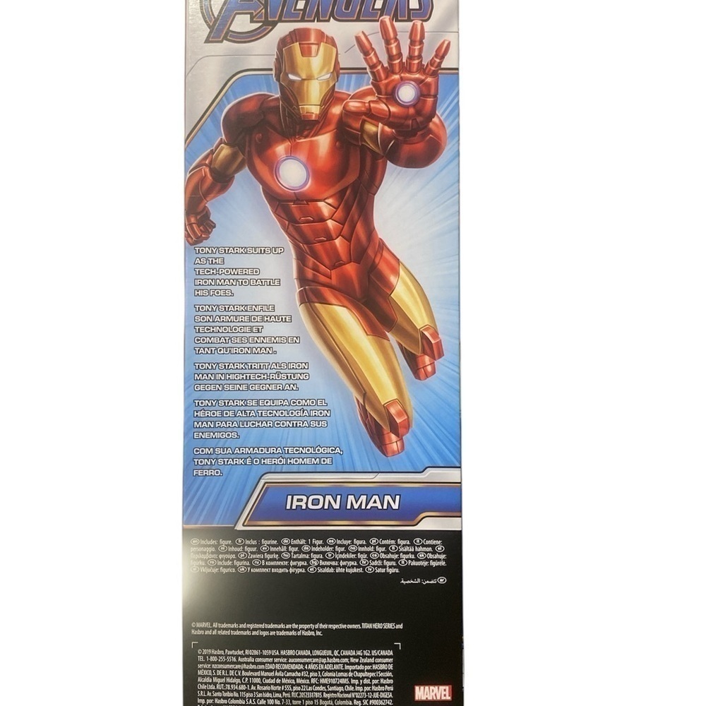 Marvel Avengers Titan Hero Blast Gear Iron Man New never opened - Picture 2 of 3